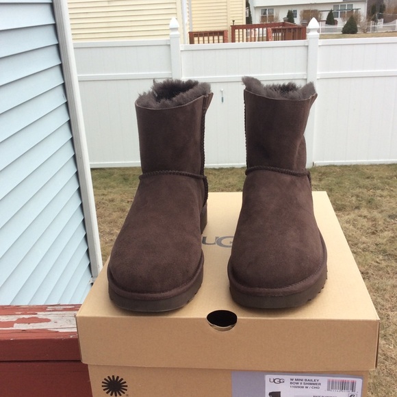 UGG MINI BAILEY BOW II SHIMMER - Picture 3 of 6